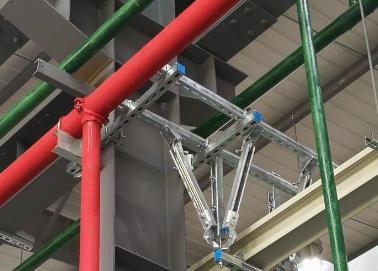 连江该抗震支架的整体式支吊架结构协调性好